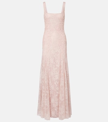 Elysia embellished lace gown | Costarellos