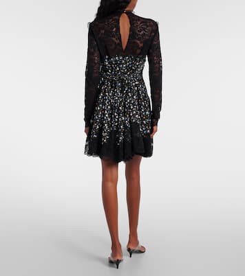 Minikleid aus Spitze | Rabanne