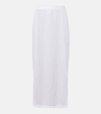 Midirock aus Spitze | Wardrobe.NYC