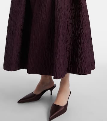 Aya smocked cloque midi dress | Roksanda