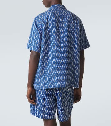Roberto printed linen shirt | Frescobol Carioca