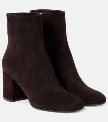Joelle 70 suede ankle boots | Gianvito Rossi