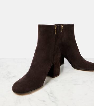 Joelle 70 suede ankle boots | Gianvito Rossi