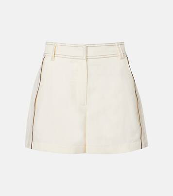 High-Rise Shorts | Tory Burch