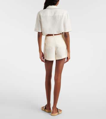 High-Rise Shorts | Tory Burch
