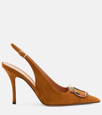 Sara suede slingback pumps | Ferragamo