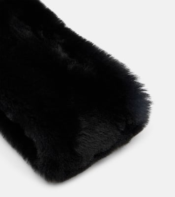 Shearling headband | Toteme