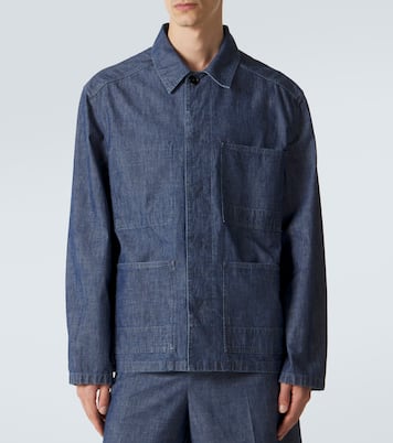 Cotton chambray overshirt | Jil Sander