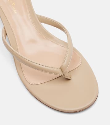 Calypso 35 leather thong sandals | Gianvito Rossi