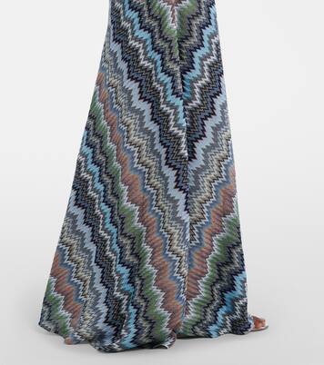 Abito lungo a zig-zag | Missoni