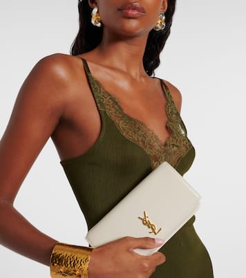 Smartphone-Etui Cassandre Mini aus Leder | Saint Laurent