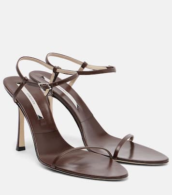 Sandali Double Strap 95 in pelle | Christen