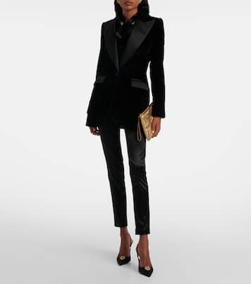 Slingback-Pumps Devotion 90 aus Satin | Dolce&Gabbana