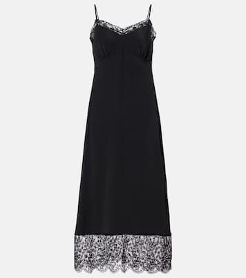 Slipdress aus Satin mit Spitze | Simone Rocha