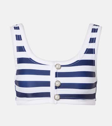 Grace striped bikini top | Same