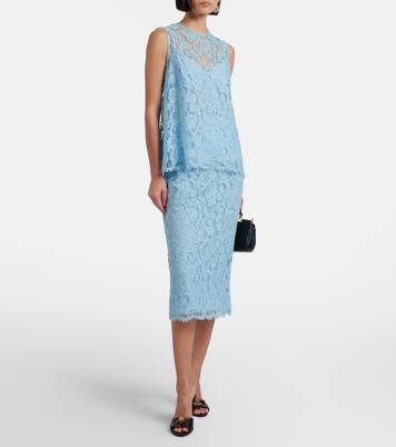 Lace pencil skirt | Dolce&Gabbana