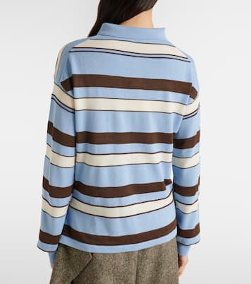 Striped polo shirt | JW Anderson