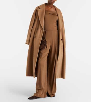 Orafo draped virgin wool top | Max Mara