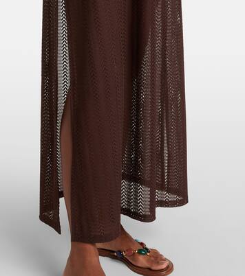 Harriet keyhole halterneck maxi dress | Melissa Odabash