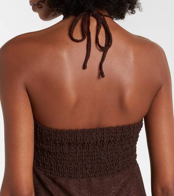 Harriet keyhole halterneck maxi dress | Melissa Odabash