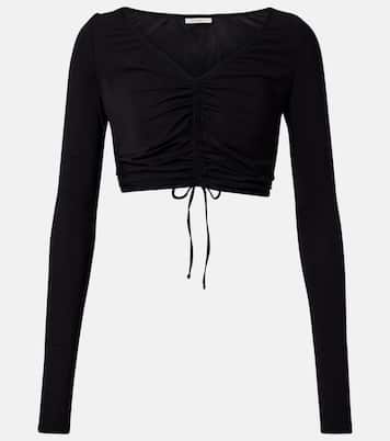 Cropped top fruncido | Nensi Dojaka