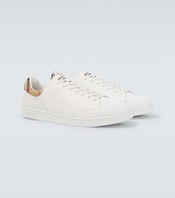 Zapatillas Set Burberry Check de piel | Burberry