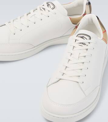 Zapatillas Set Burberry Check de piel | Burberry