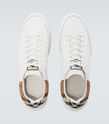 Zapatillas Set Burberry Check de piel | Burberry