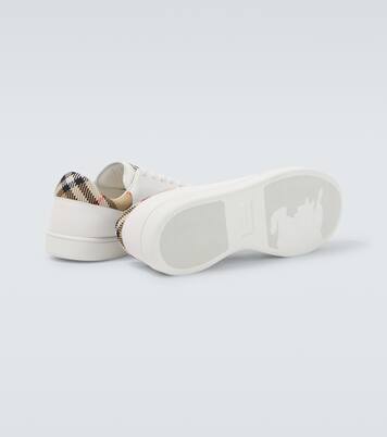 Zapatillas Set Burberry Check de piel | Burberry