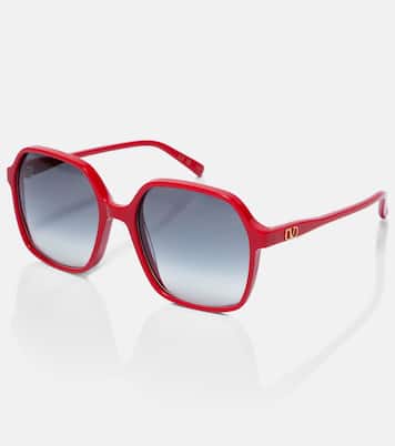 Light V VLogo oversized sunglasses | Valentino