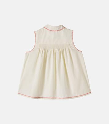 Lexi embroidered cotton blouse | Bonpoint