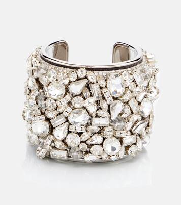 Crystal-embellished cuff bracelet | Dries Van Noten