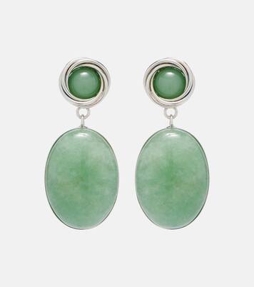 Ruthie embellished drop earrings | Jennifer Behr
