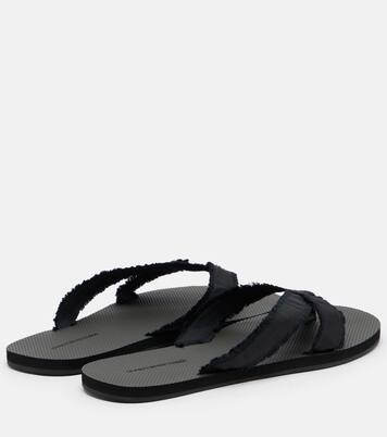 Freya satin thong sandals | Christopher Esber