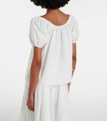 Top Galle de algodón con encaje | Faithfull