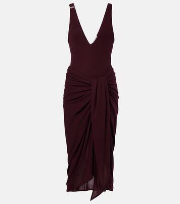 Draped midi dress | The Attico