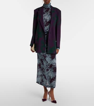 Plexi绒面革与TPU材质高跟鞋 | Gianvito Rossi