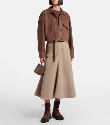 Cashmere and silk-blend lamé sweater | Brunello Cucinelli