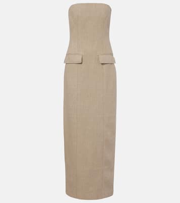 Linen maxi dress | Toteme