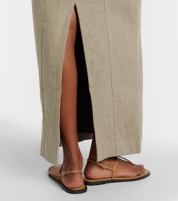 Linen maxi dress | Toteme