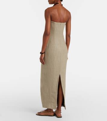 Linen maxi dress | Toteme