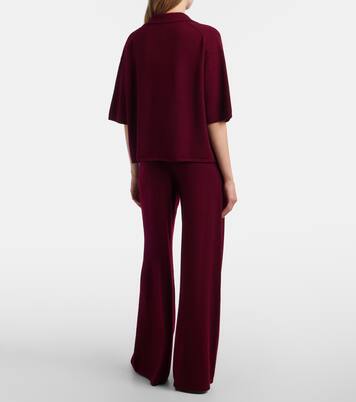 Sofi cashmere wide-leg pants | Lisa Yang