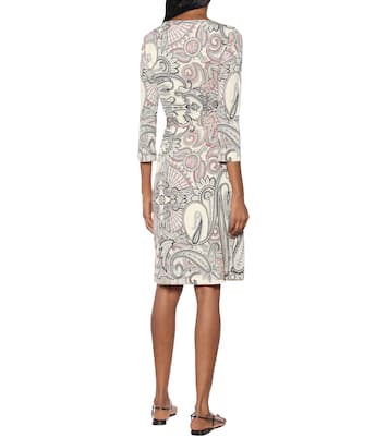Paisley-print crêpe dress | Etro