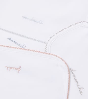 Bébé – Set de 7 bavoirs brodés | Bonpoint