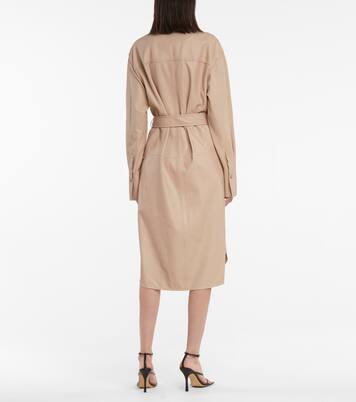 Robe Dahlia en cuir | Joseph