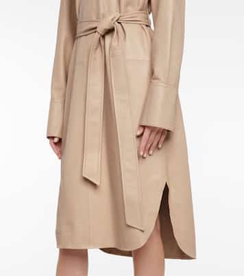 Robe Dahlia en cuir | Joseph