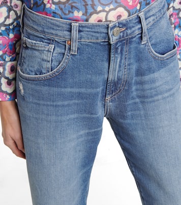 High-Rise Straight Jeans Boyfriend Wide | AG Jeans