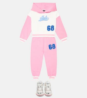 Cotton-blend fleece sweatpants | Monnalisa