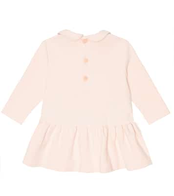 Baby cotton-blend dress | Il Gufo