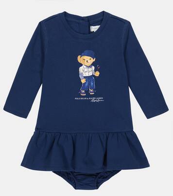 Baby Polo Bear dress and bloomers set | Polo Ralph Lauren Kids